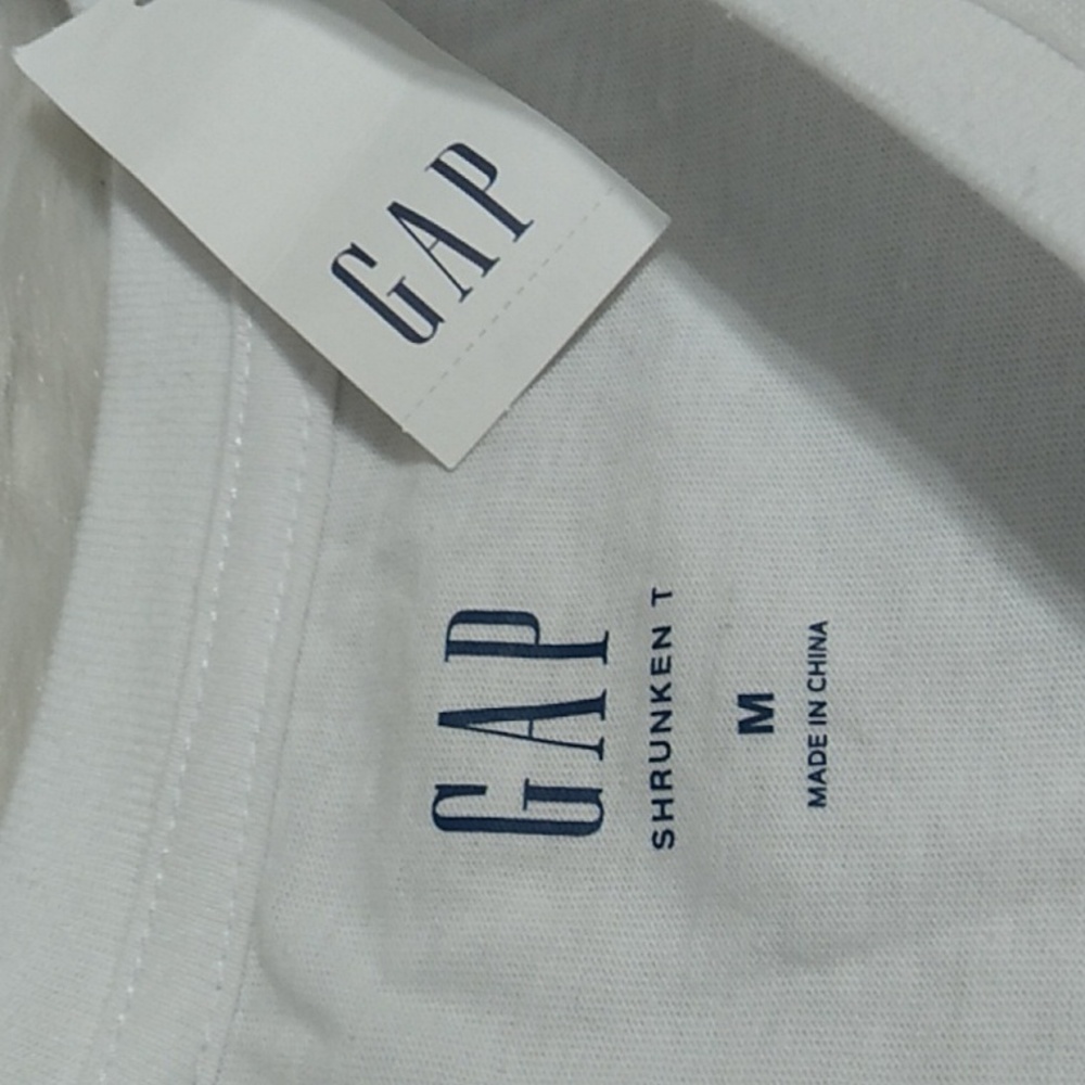 SALE! HTF! NWT GAP K. Haring Shrunken Long Sleeve Shirt Sz.M 2021 (BX45) - Picture 11 of 12